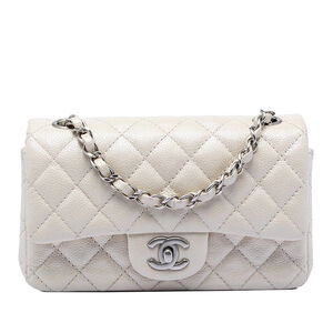 Pre-Loved Chanel Mini Rectangular Classic Caviar Single Flap